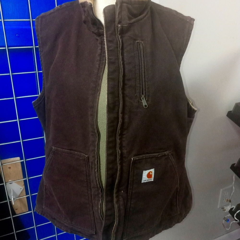 Carhart for women fleece lined vest